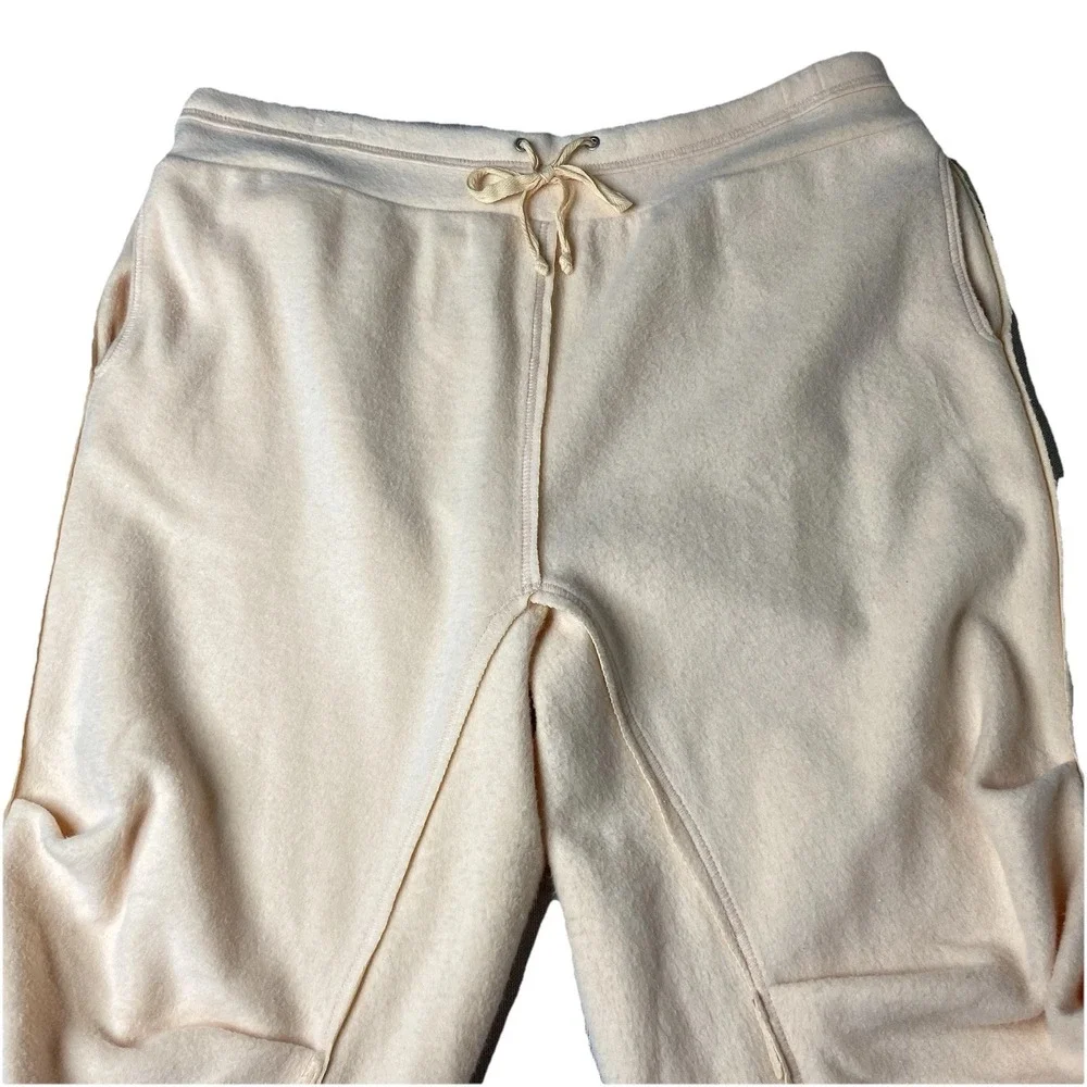 Free People Day Off Fleece Joggers Harem Pants Sweats Tender Peach Size Medium